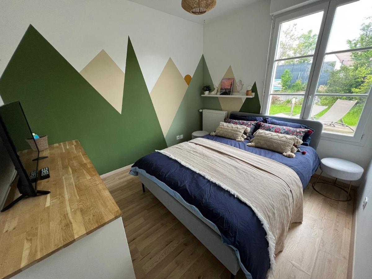 Apartamento Logement Exceptionnel Avec Jardin Proche Disney Montévrain Exterior foto